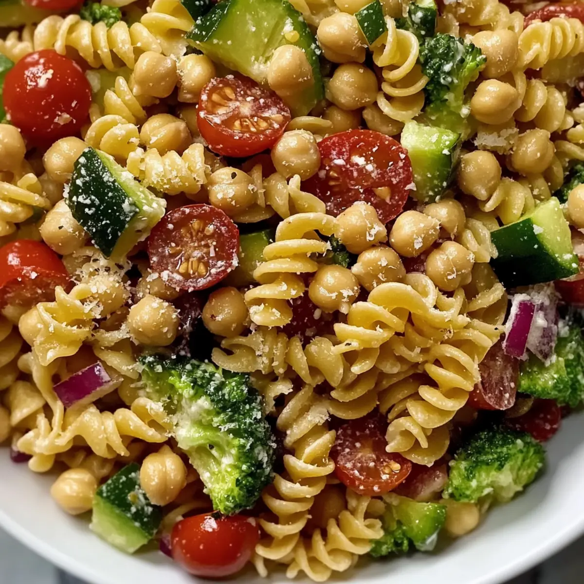 High Protein Pasta Salad for Flavorful Meal Prep Magic