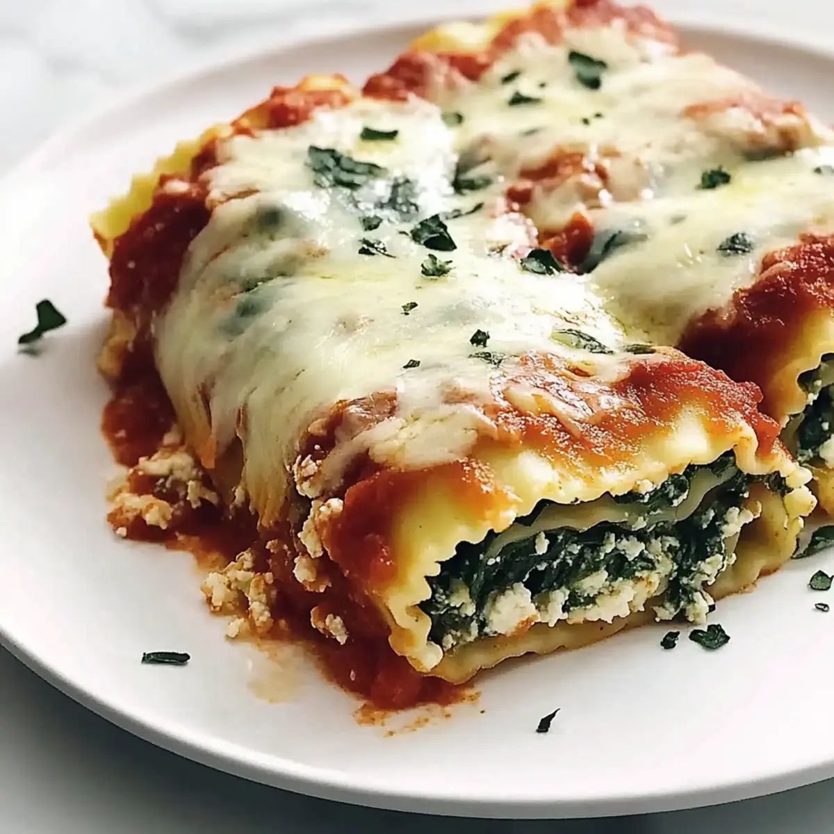 Melt-in-Your-Mouth Classic Spinach Lasagna Roll-Ups