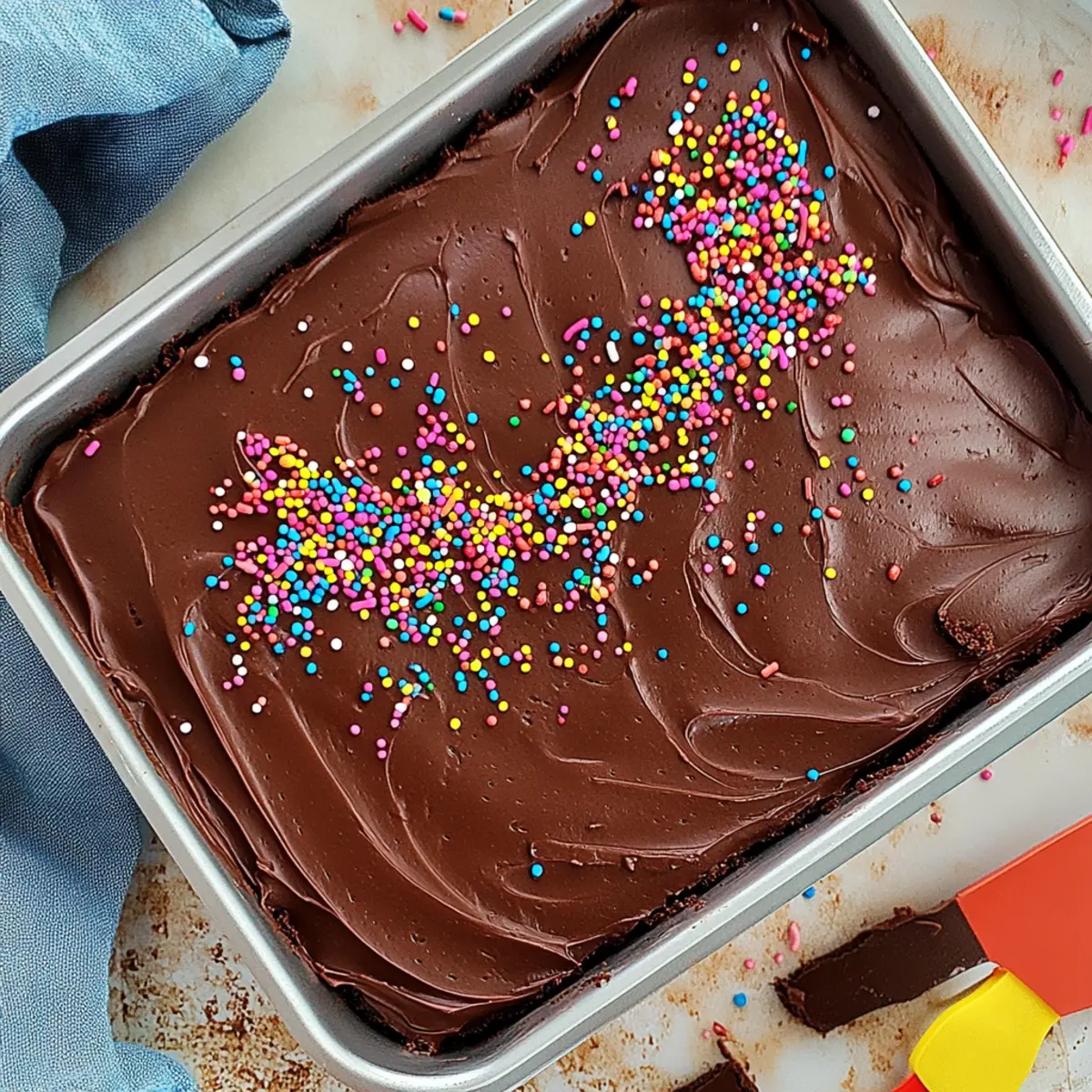 Delicious Chocolate Sheet Cake that Melts in Your Mouth
