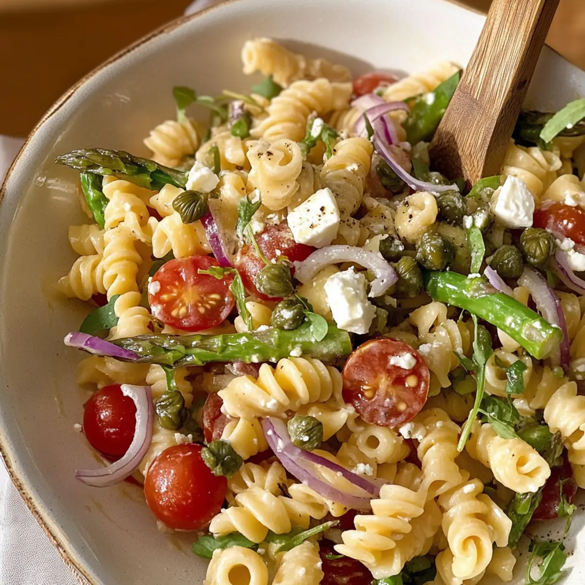 Vibrant Spring Pasta Salad with Zesty Vinaigrette Bliss