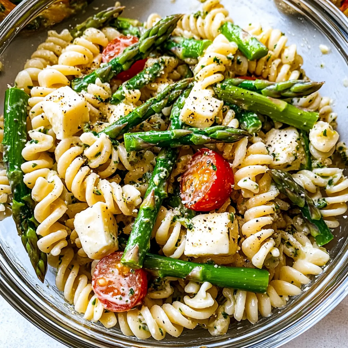 Light Asparagus Pasta Salad: Fresh and Vibrant for Spring
