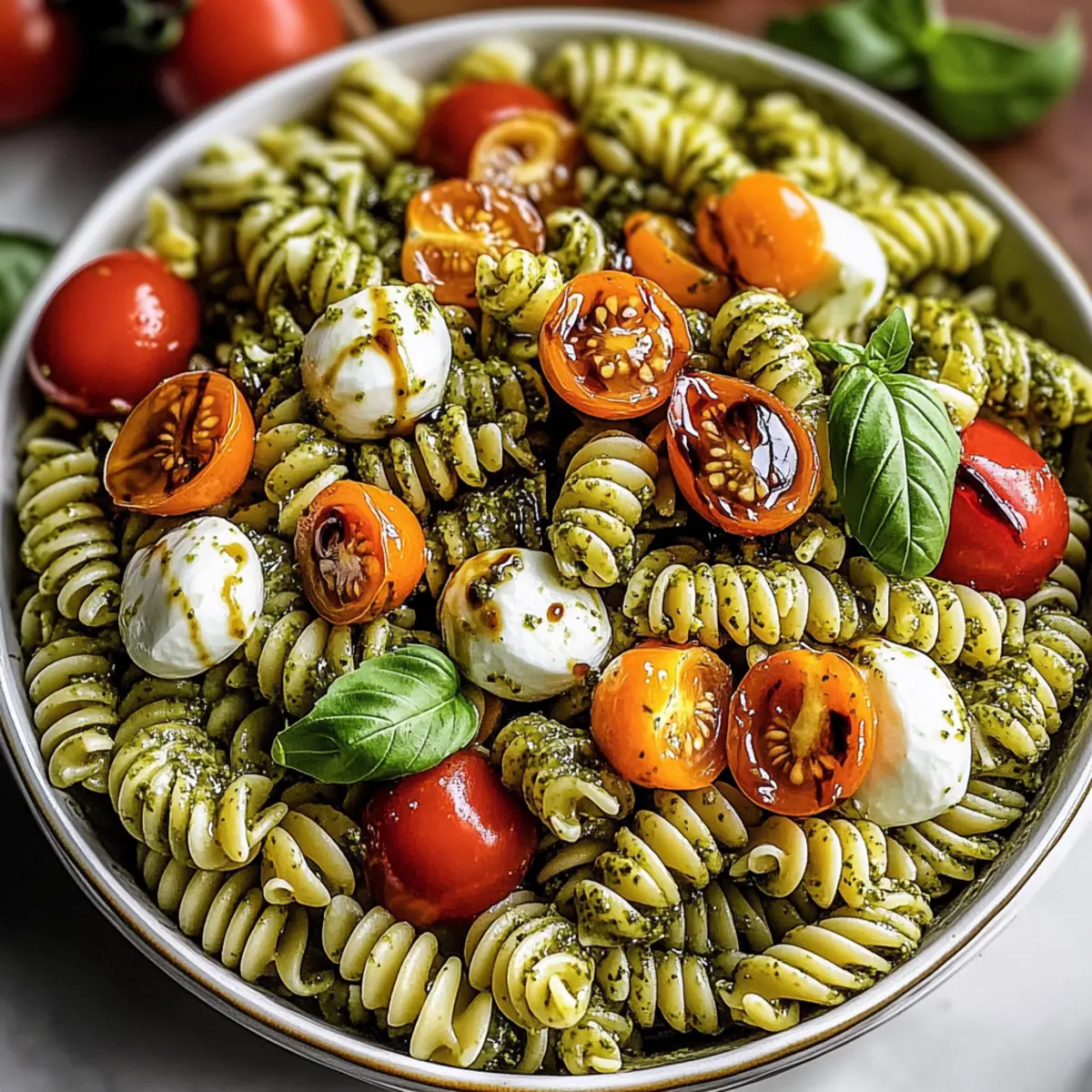 Caprese Pesto Pasta Salad: Your Ultimate Summer Delight