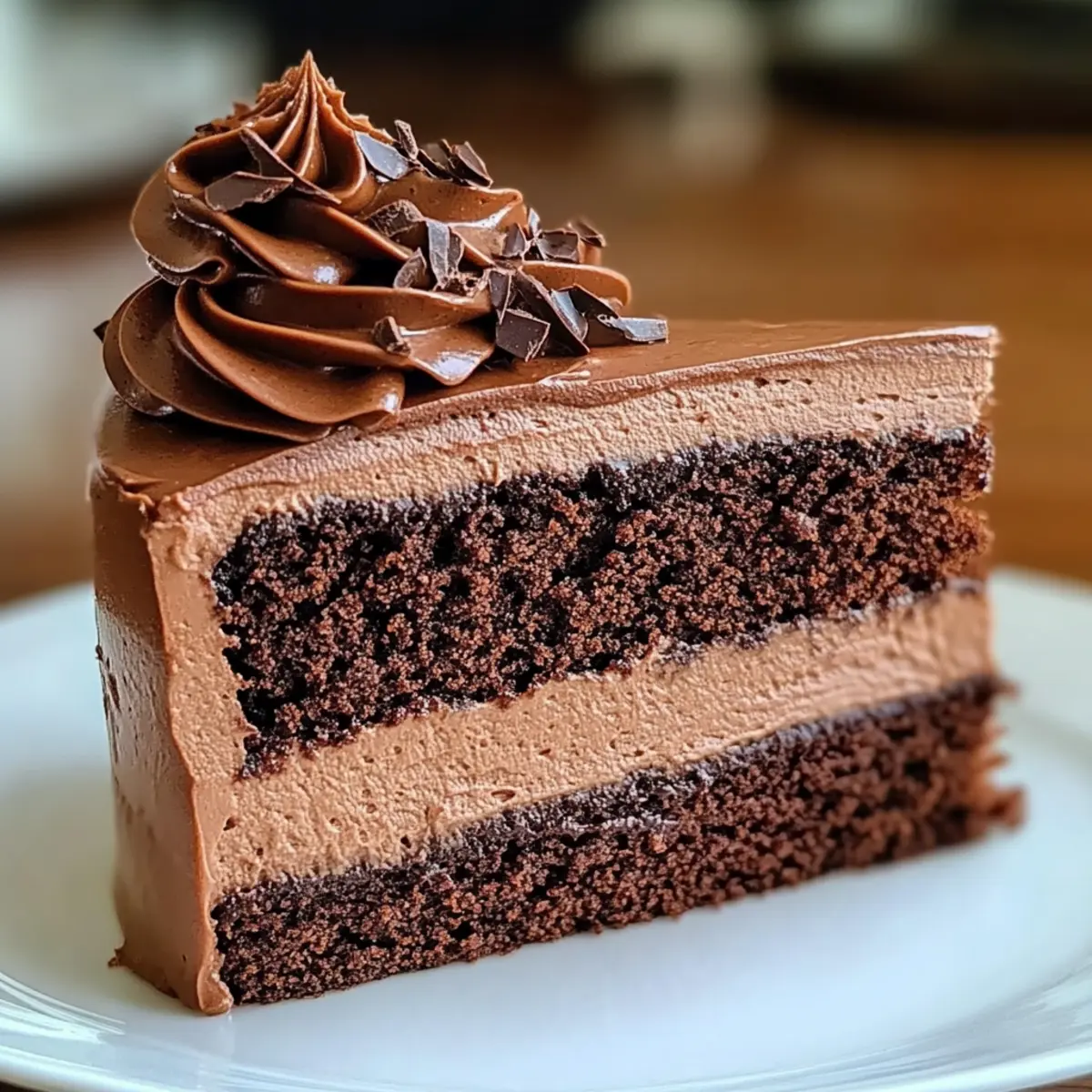 Irresistibly Smooth Chocolate Mousse Cake You'll Love