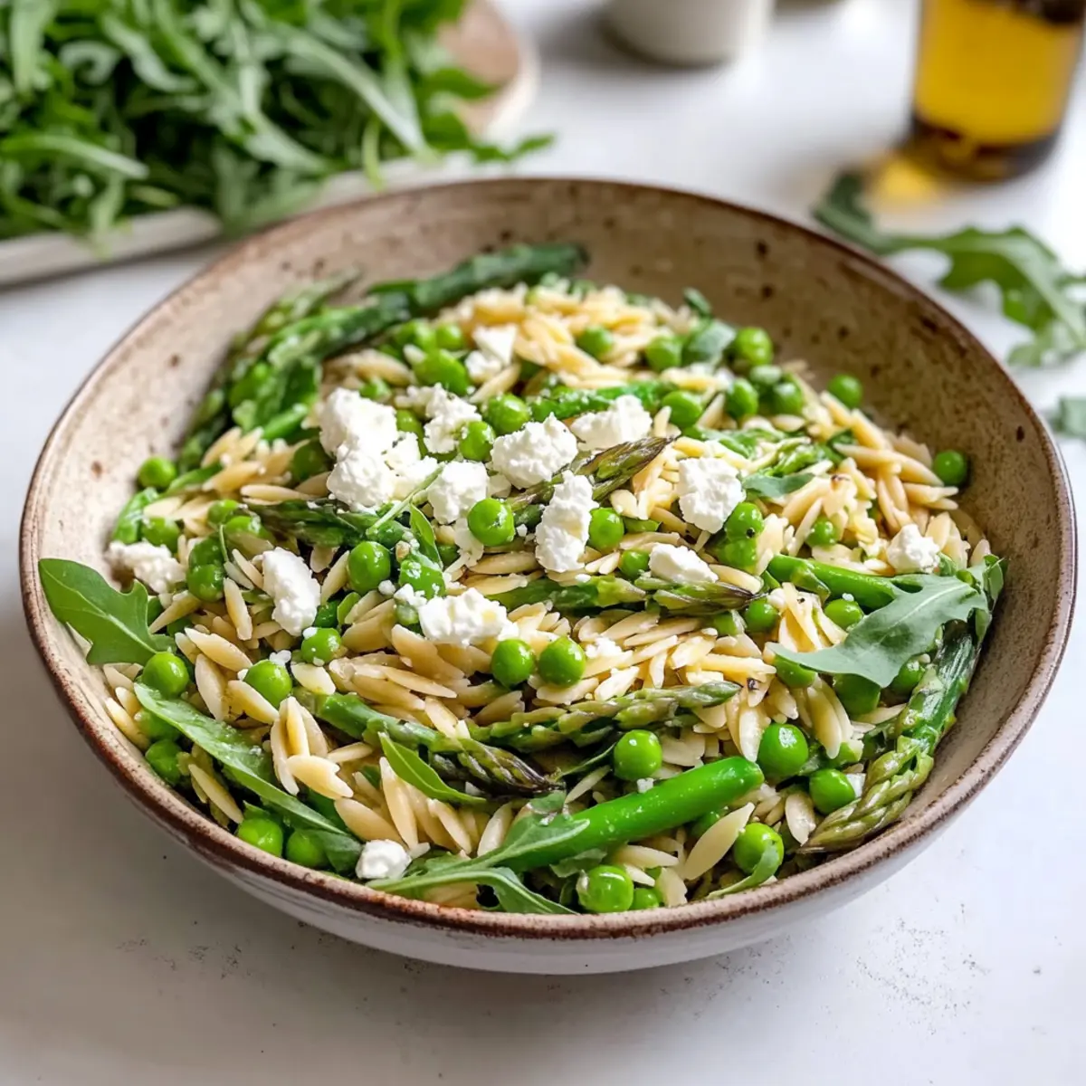 Vibrant Spring Orzo Pasta Salad for Fresh Flavor Cravings