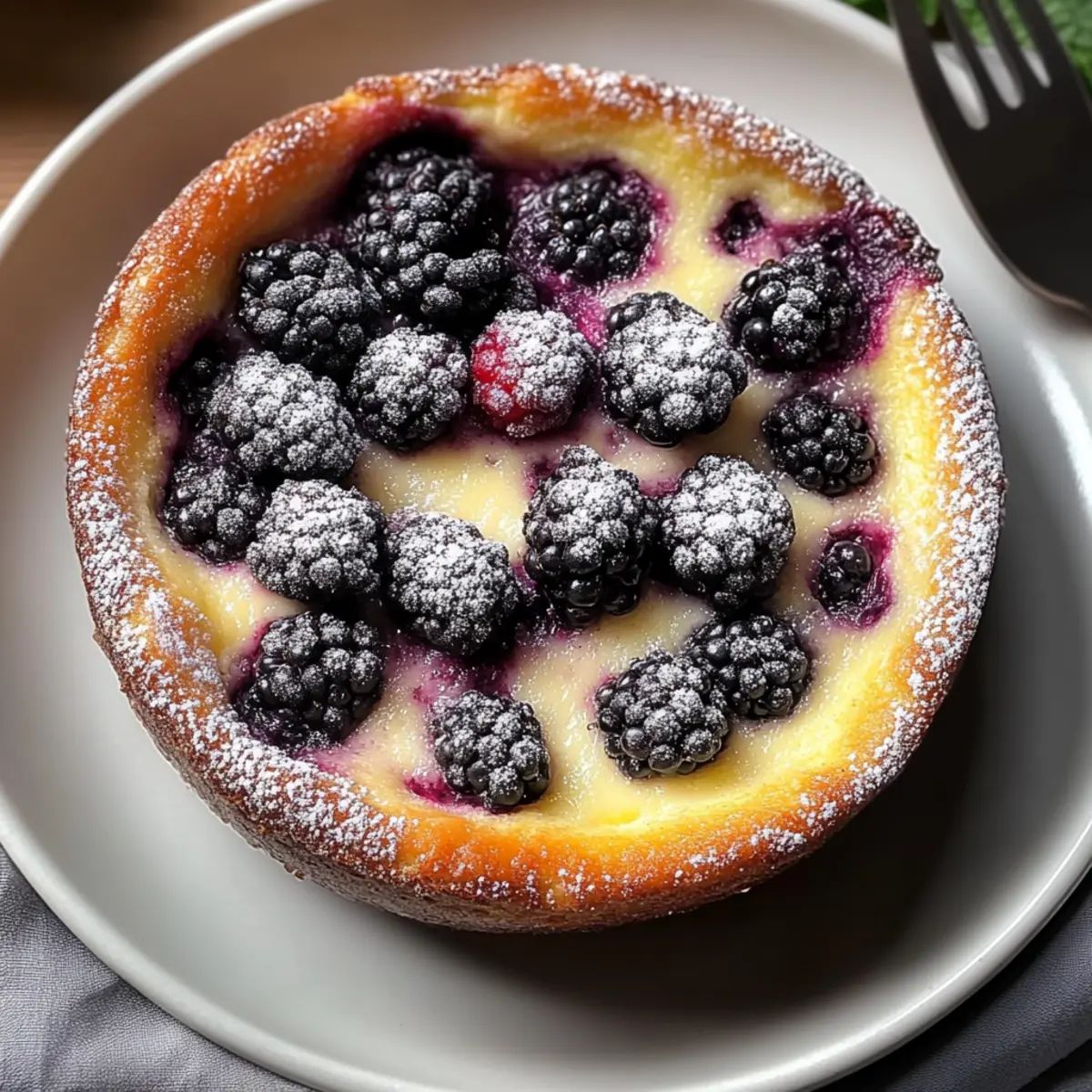 Irresistible French Baked Blackberry Clafoutis Recipe You’ll Love