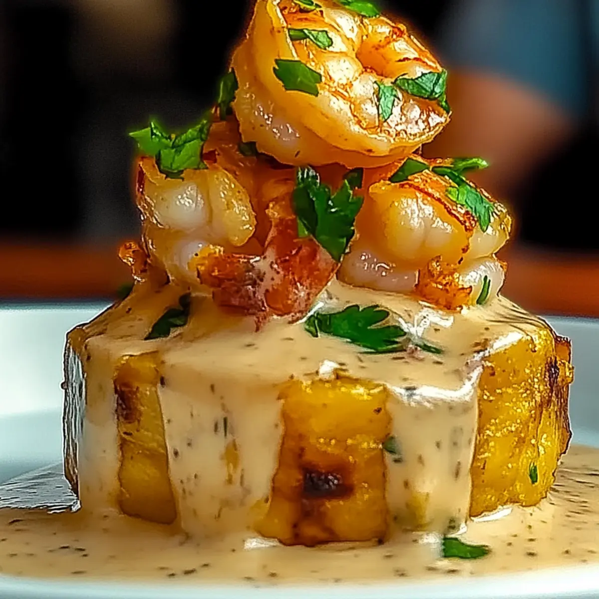 Savor Garlic Shrimp Mofongo: A Divine Comfort Food Delight