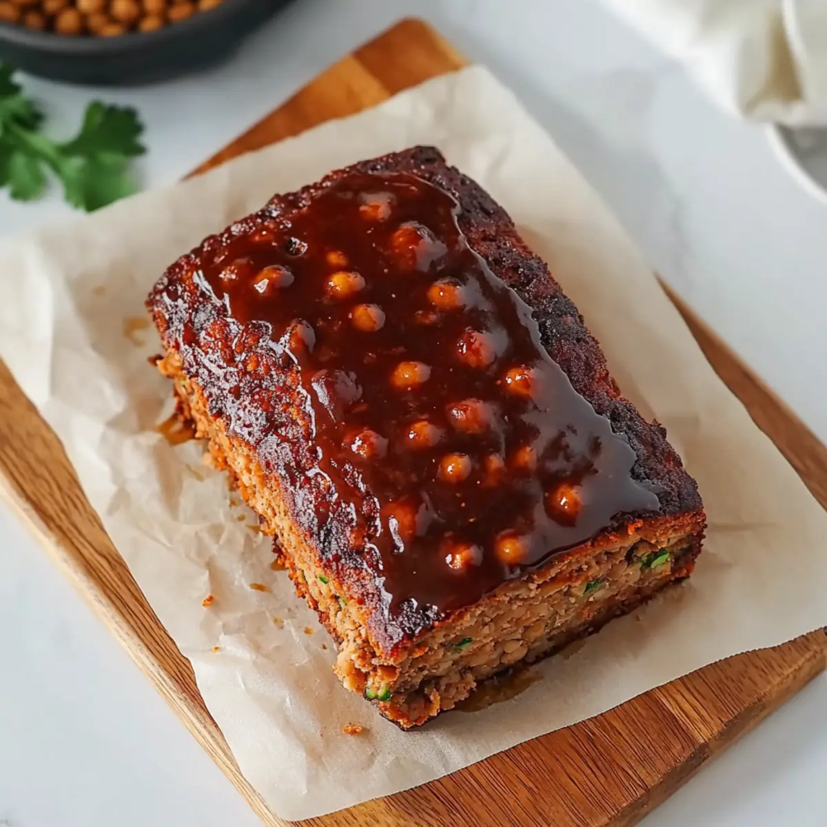 Chickpea Meatloaf: Comforting Plant-Based Flavor for All