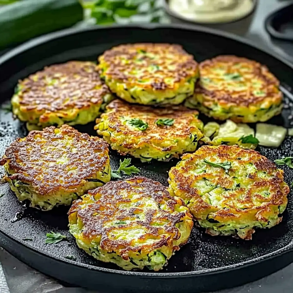 Crispy and Easy Zucchini Fritters for a Guilt-Free Snack