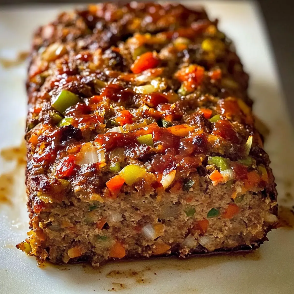 Veggie Loaded Meatloaf That’s Packed with Hidden Goodness