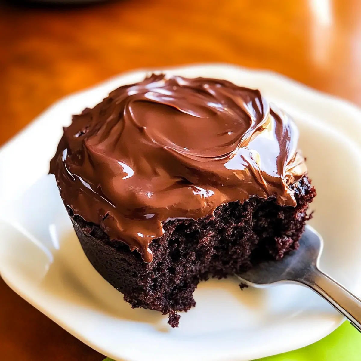 Decadent Chocolate Mug Cake Ready in Just 5 Minutes