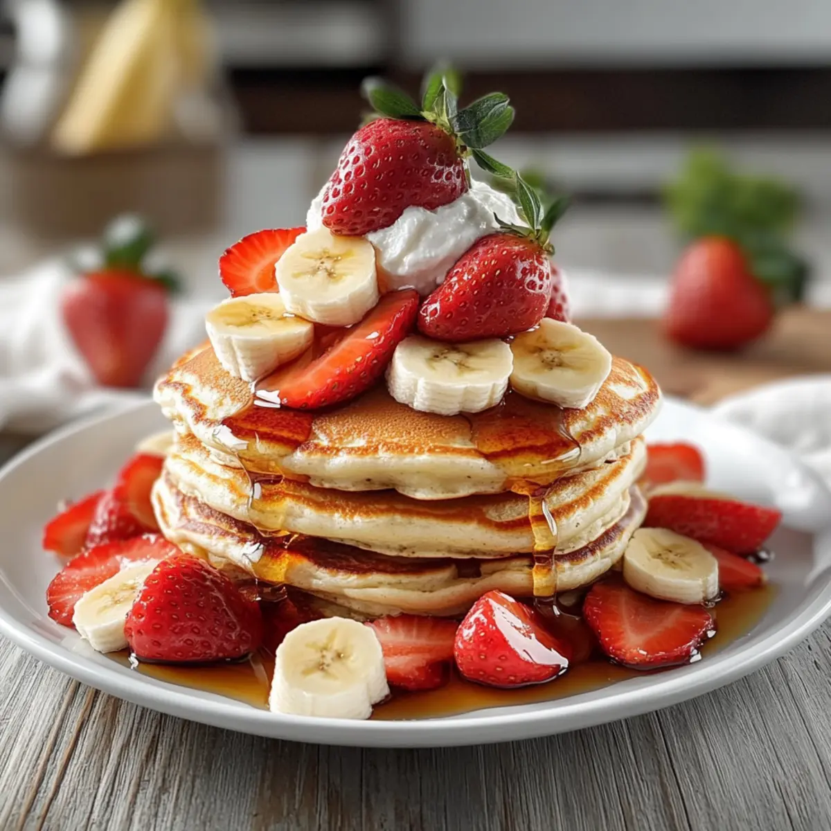 Strawberry Banana Pancakes: Your New Favorite Breakfast Treat