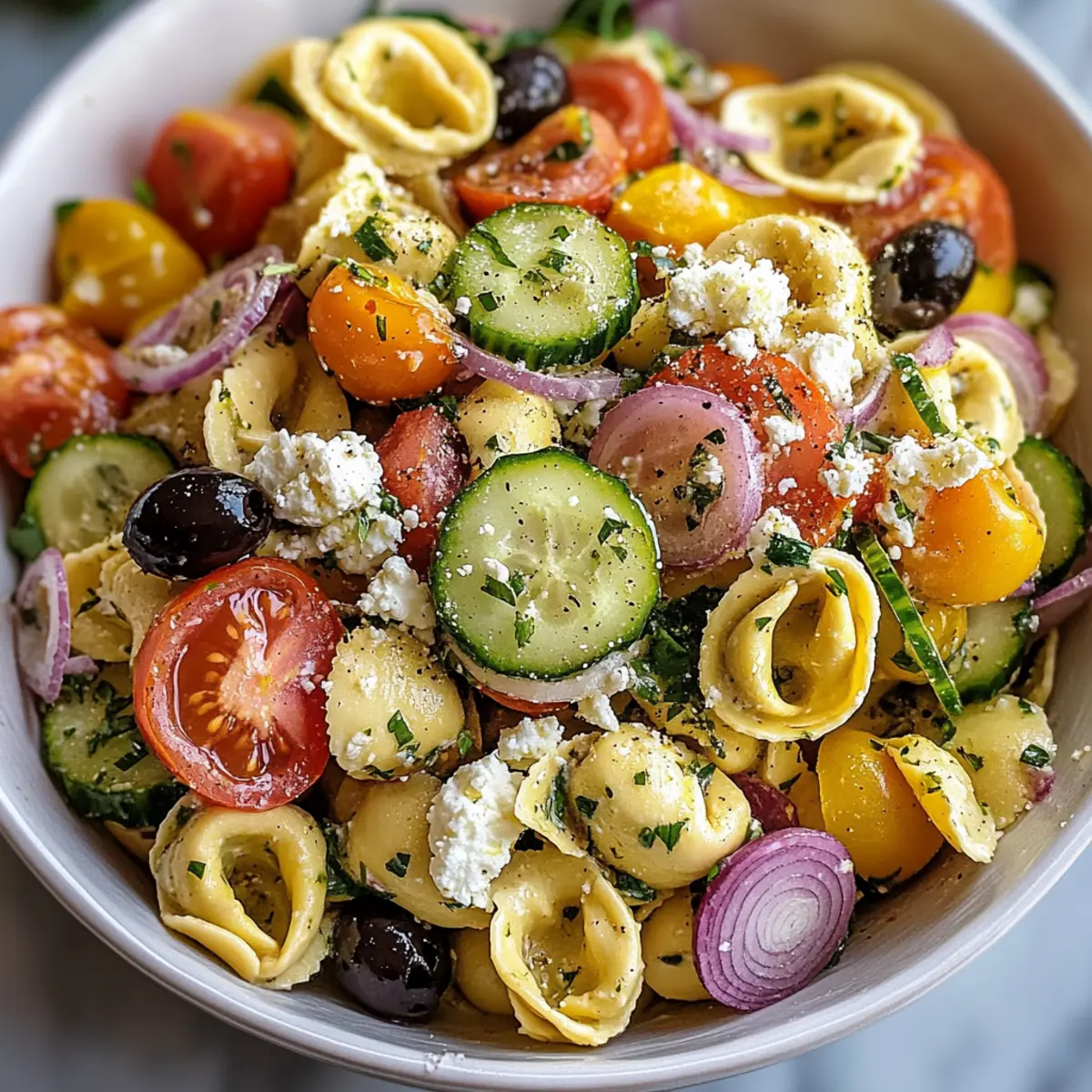 Creamy Italian Tortellini Salad: A Summer Delight to Savor