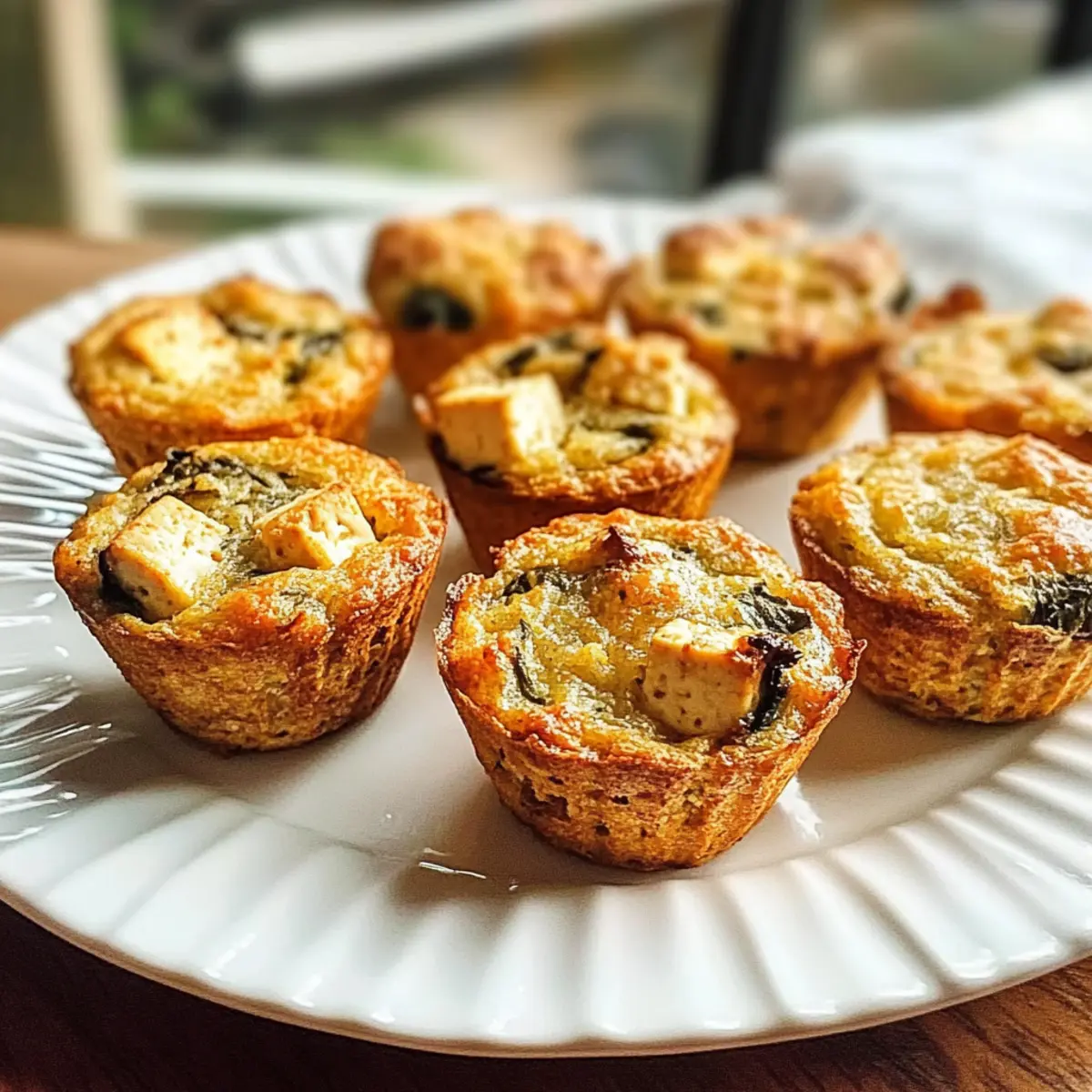 Tofu Breakfast Muffins: Savory Flavors for a Fresh Start