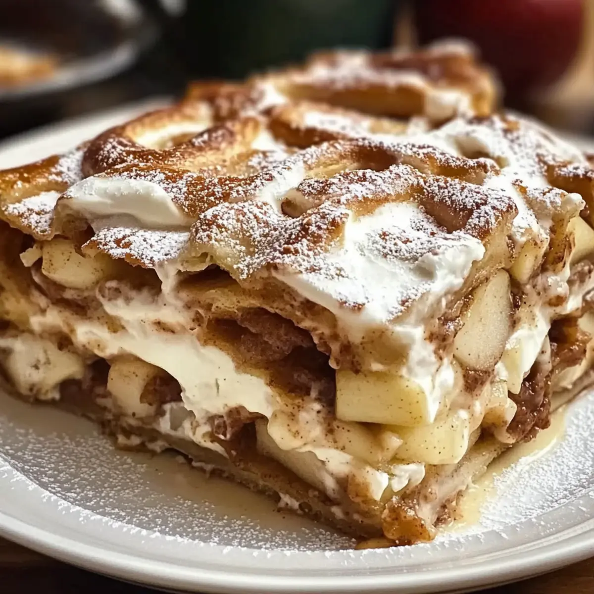 Cinnamon Roll Apple Lasagna: A Cozy Fall Dessert Delight