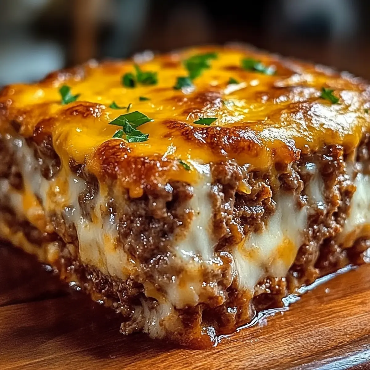 Cheesy Meatloaf Casserole for Cozy Family Dinners