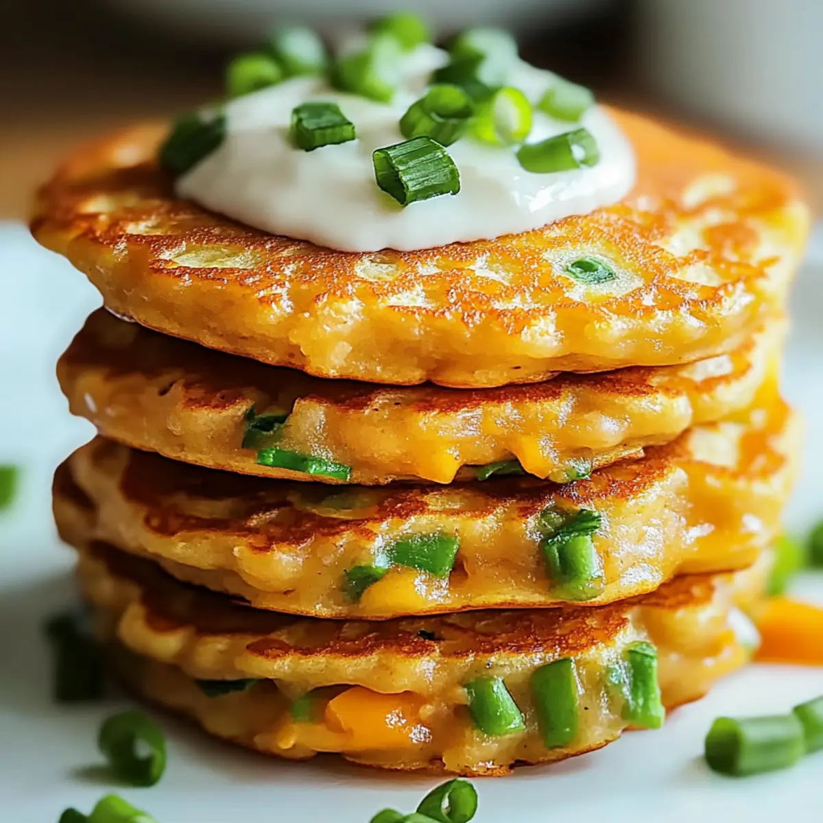 Fluffy Savory Pancakes: Your New Favorite Breakfast Twist