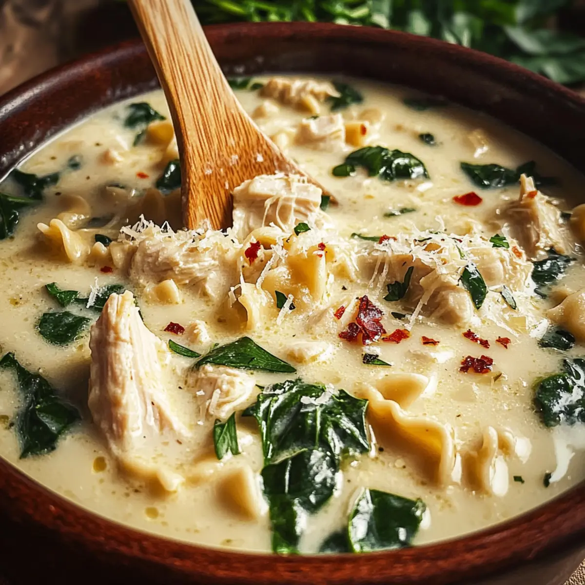 Creamy Slow Cooker White Lasagna Soup for Cozy Nights