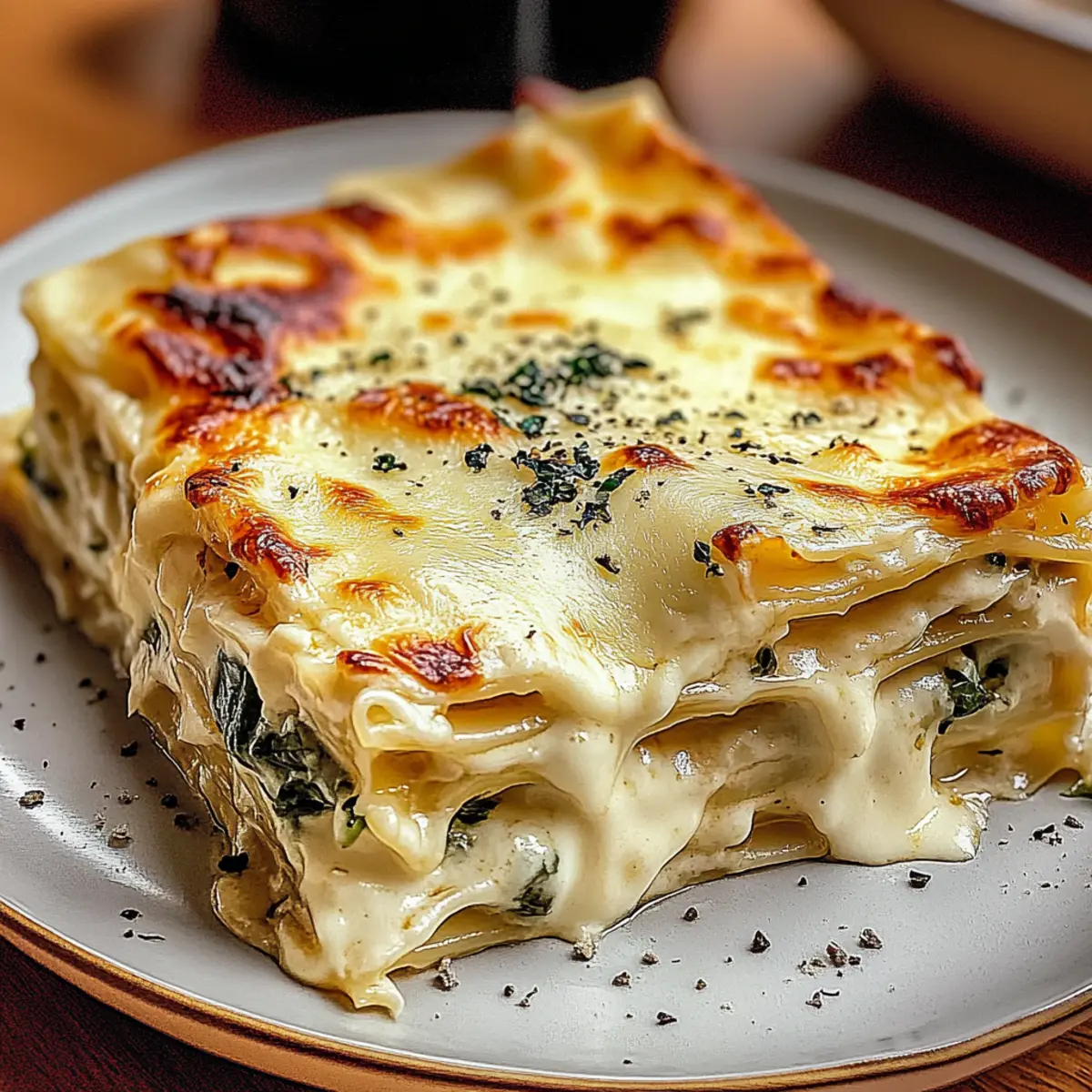 Delicious Creamy White Lasagna Your Family Will Love