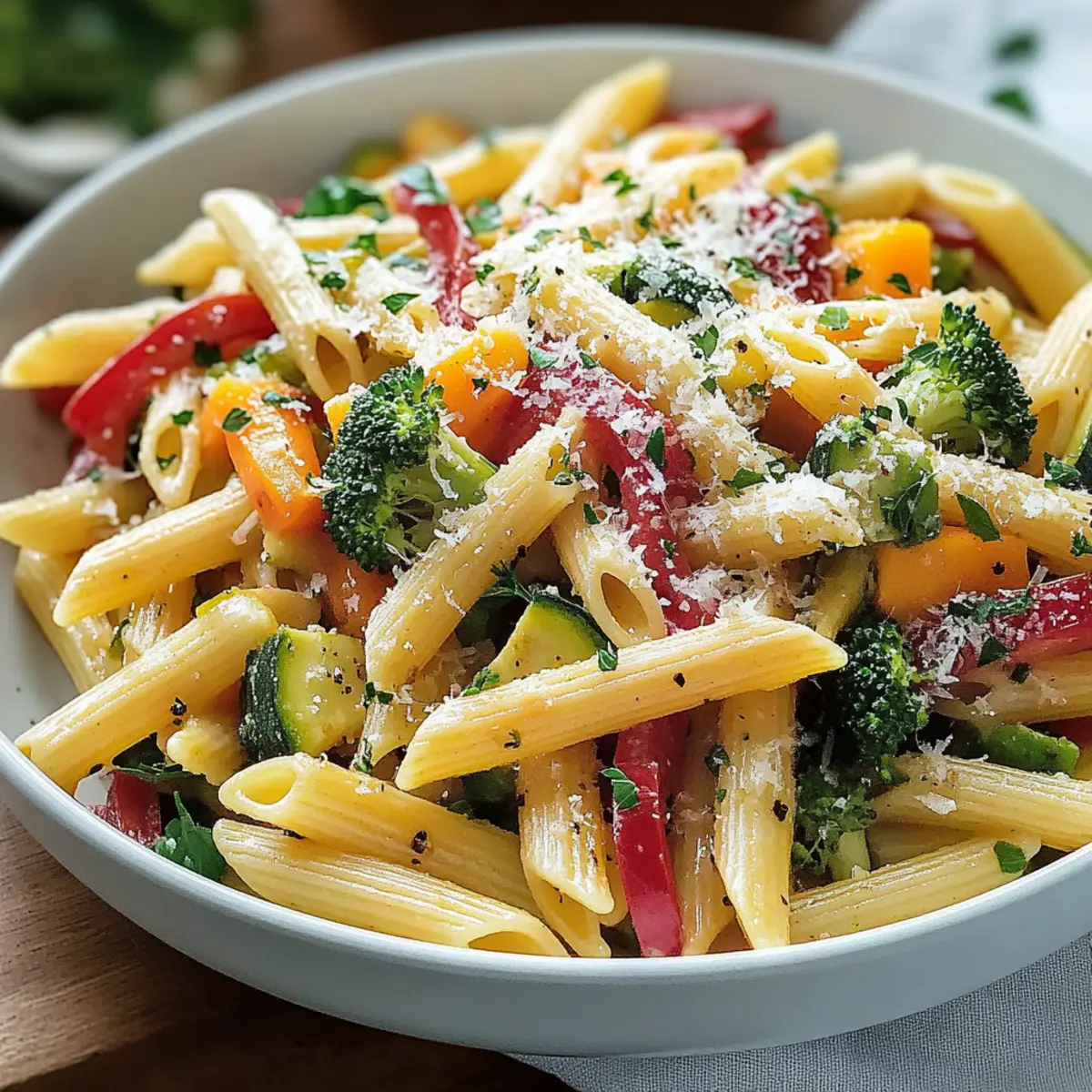 Bright and Fresh Pasta Primavera for a Flavorful Dinner