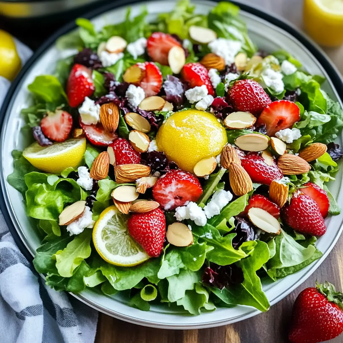 Delightful Spring Salad for Easter with Honey-Lemon Bliss