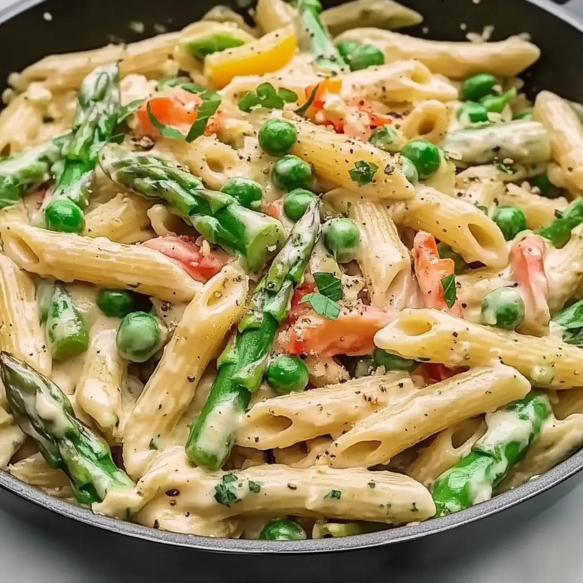 Creamy Spring Pasta for a Fresh Taste of the Season