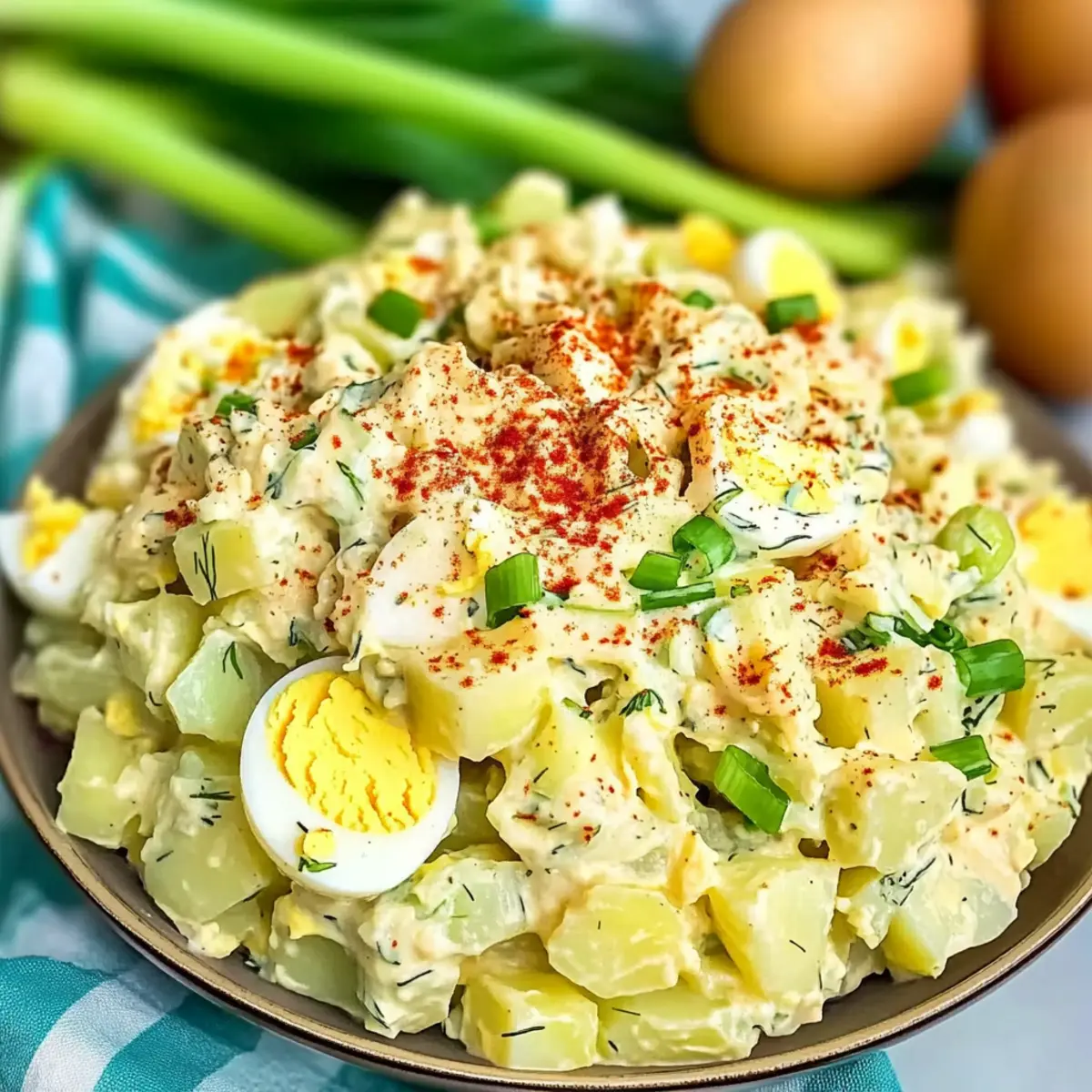 Deviled Egg Potato Salad – A Creamy Twist on Classic Flavor