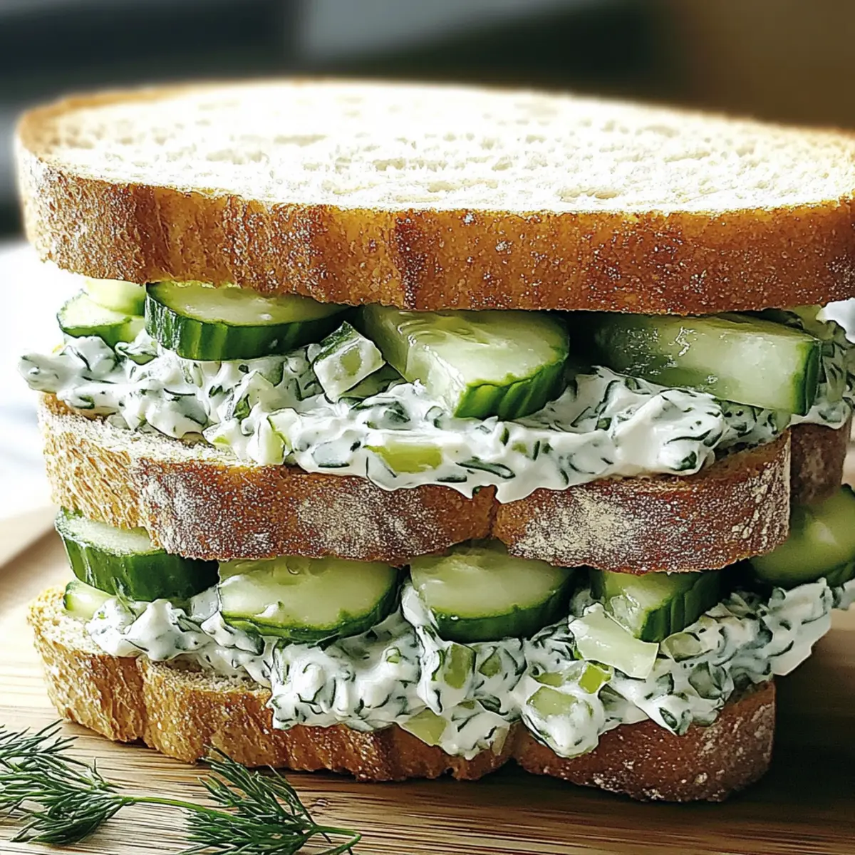 Cucumber Salad Sandwiches for a Refreshing Summer Snack