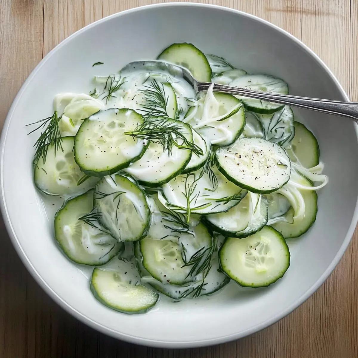 Creamy Cucumber Salad: Refreshingly Vegan and Irresistibly Good