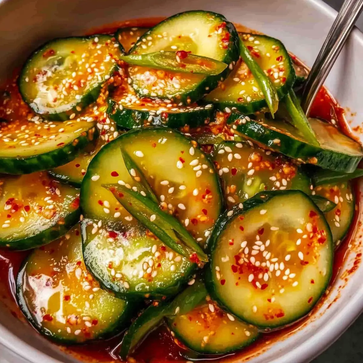 Irresistible Spicy Korean Cucumber Salad for Vibrant Flavors
