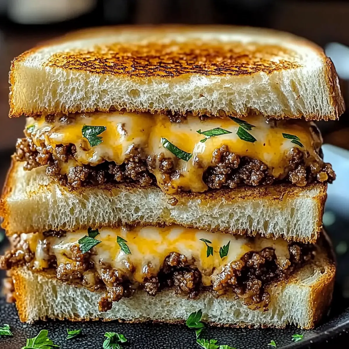 Irresistible Cheesy Ground Beef Melt for Cozy Nights