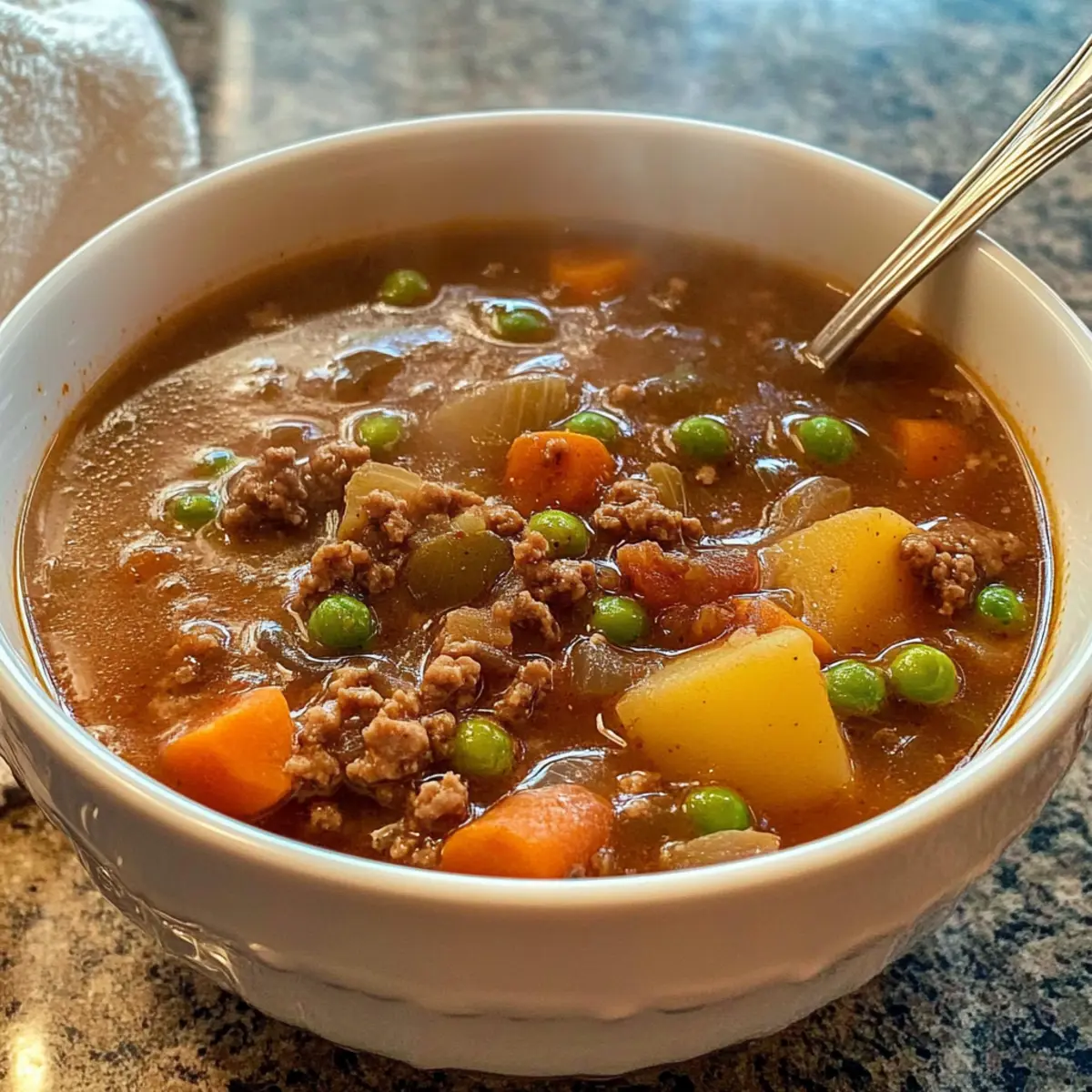 Cozy Up with Easy Hamburger Soup for Busy Nights