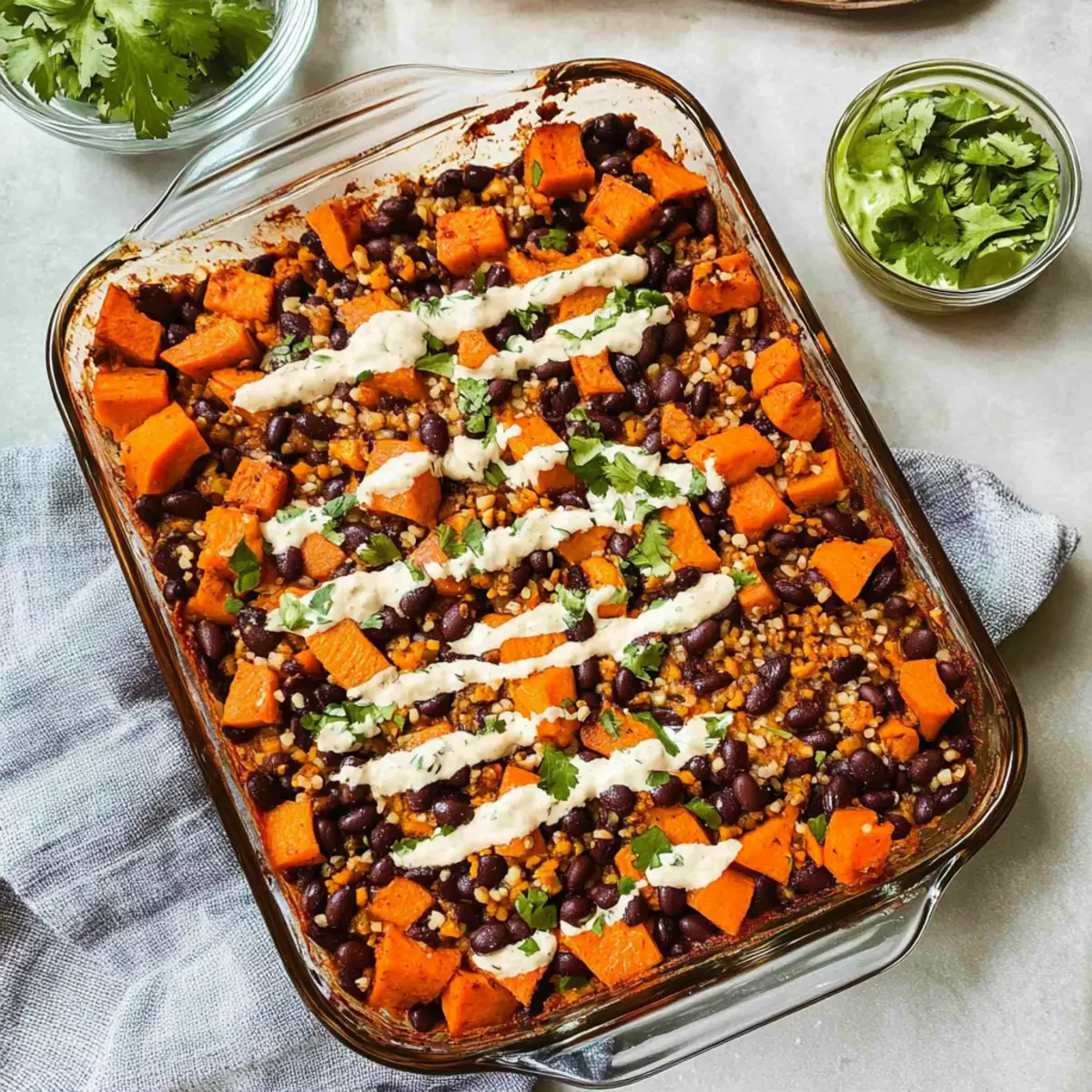Savory Black Bean and Sweet Potato Bake for Cozy Nights