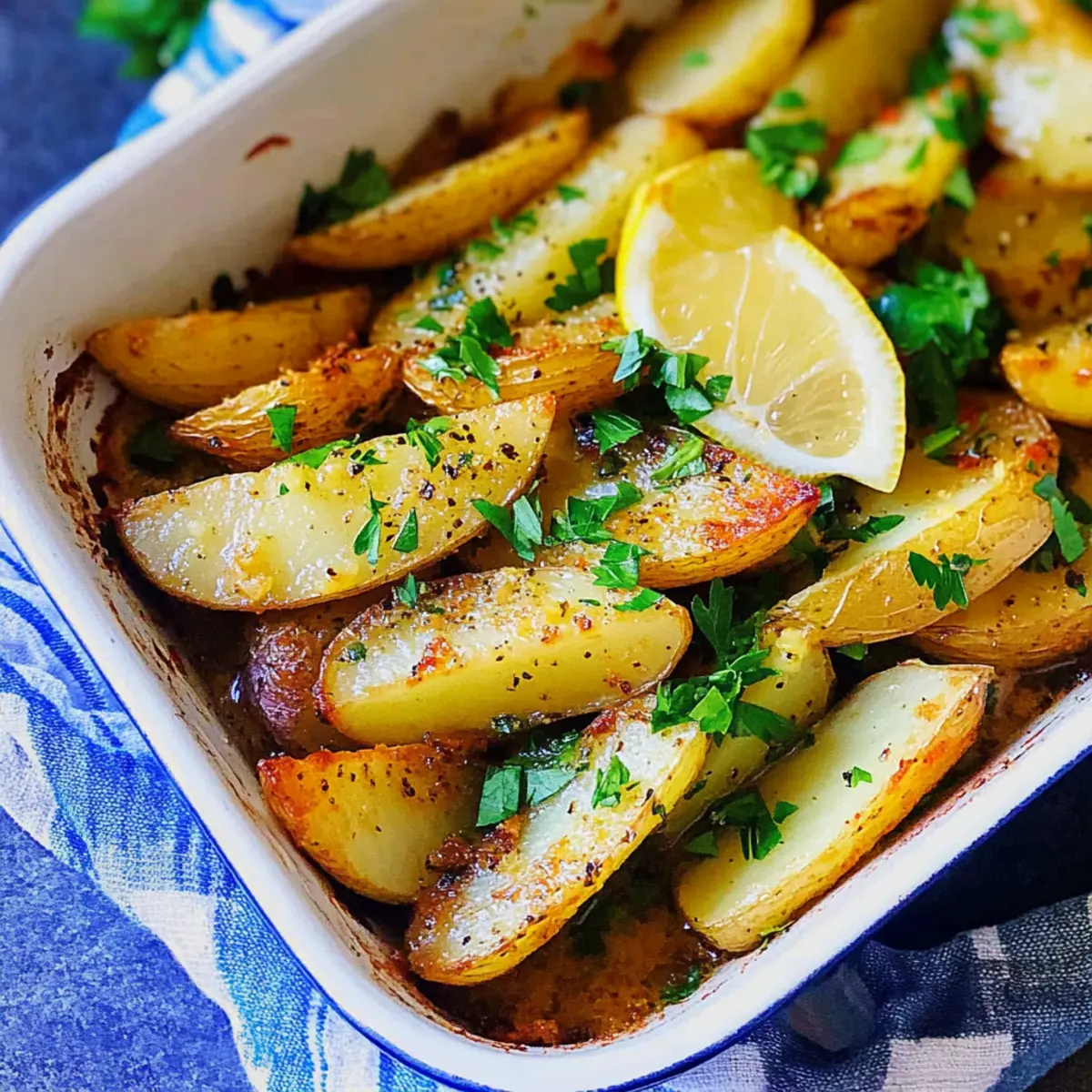 Irresistible Greek Lemon Potatoes that Elevate Every Meal