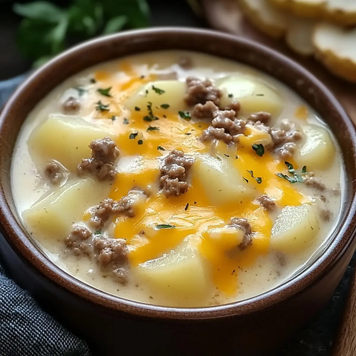 Hearty Hamburger Potato Soup: Comfort in Every Bite
