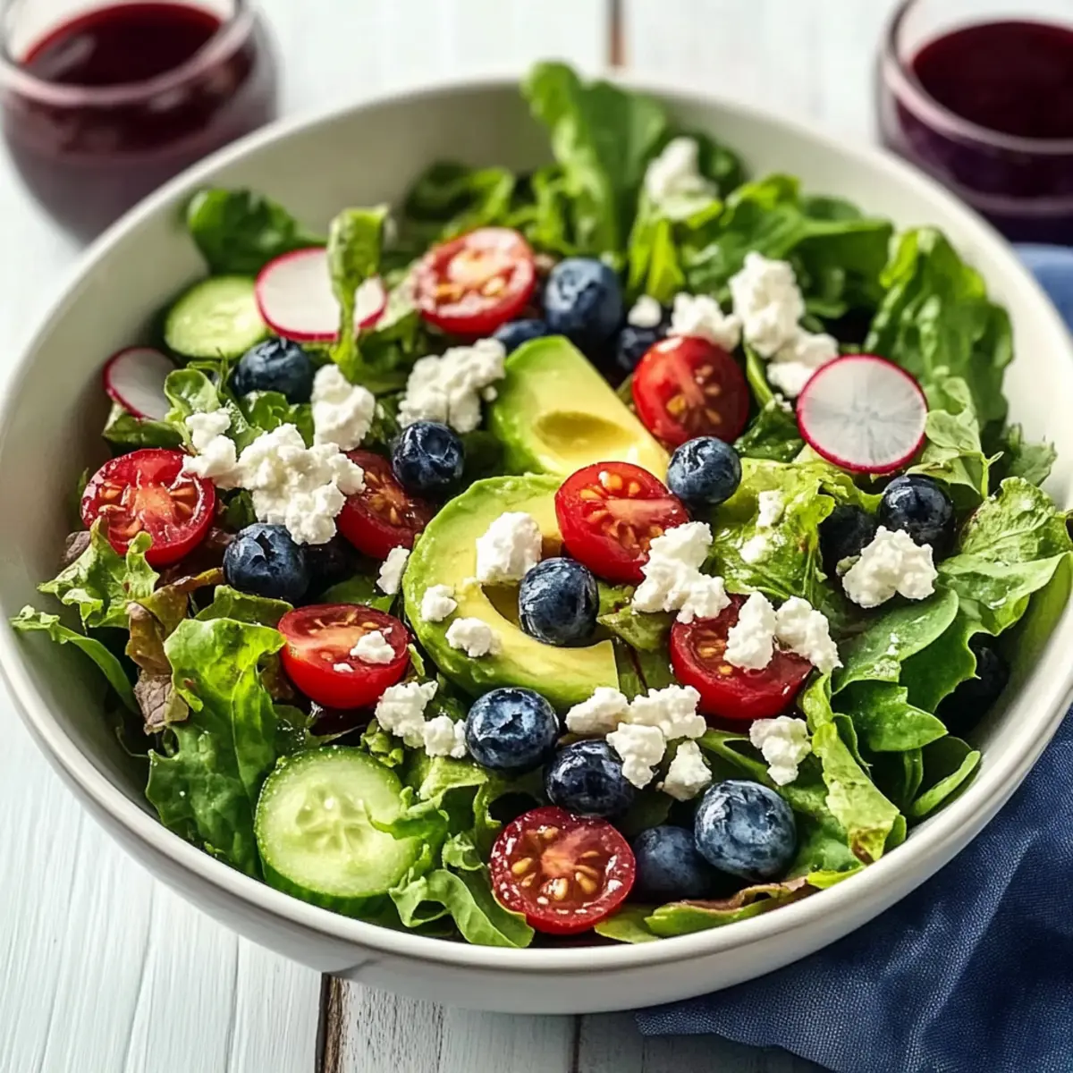Easter Spring Salad with Goat Cheese for a Fresh Feast
