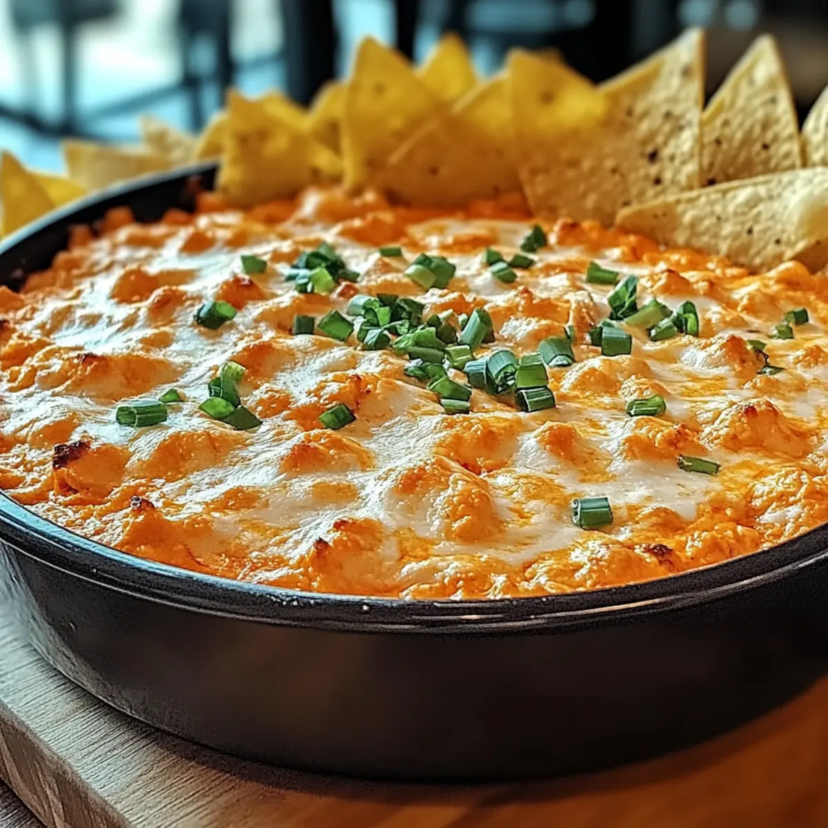 Creamy Buffalo Chicken Dip with Cream Cheese for Game Day Fun