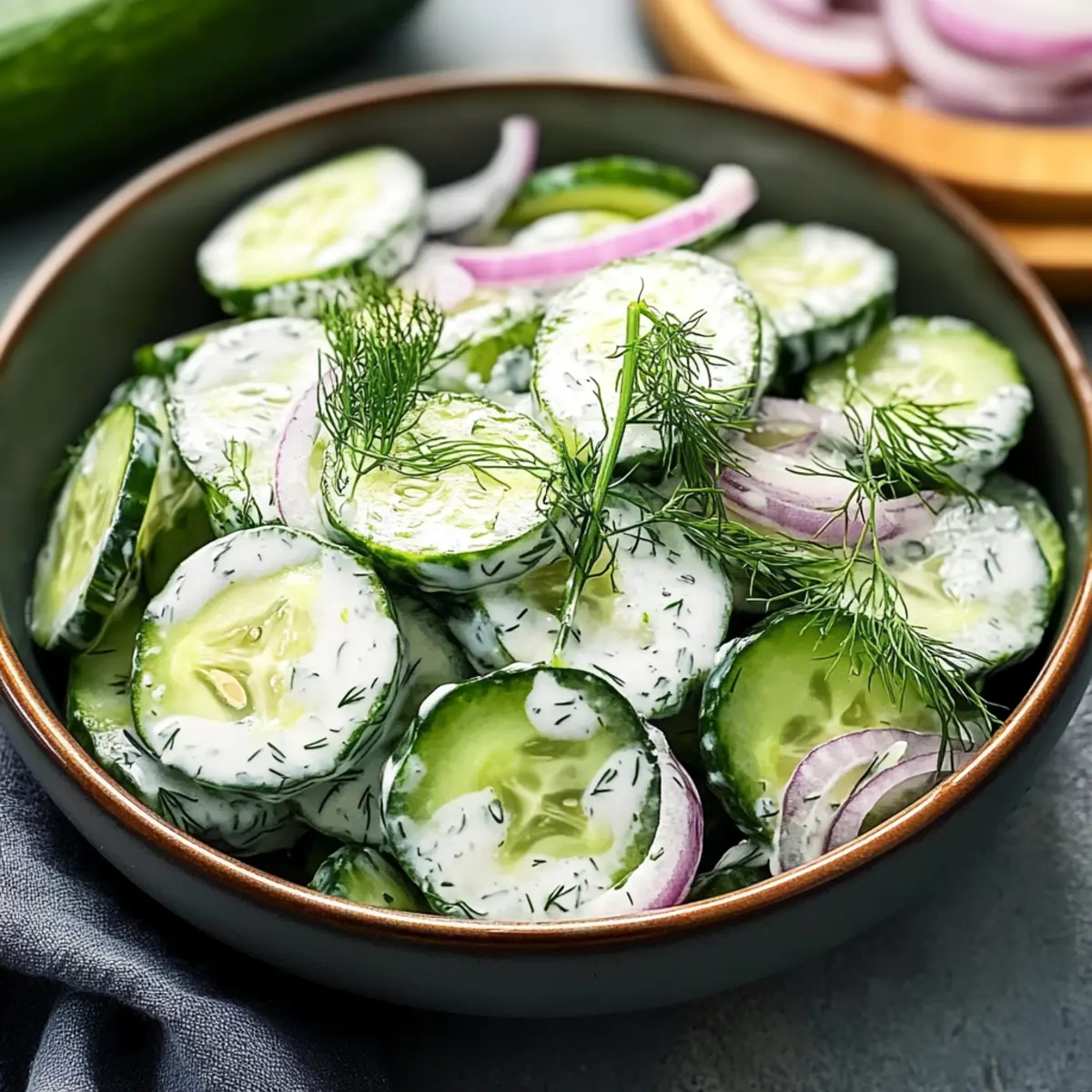 Cucumber Dill Salad: A Creamy, Refreshing Summer Delight