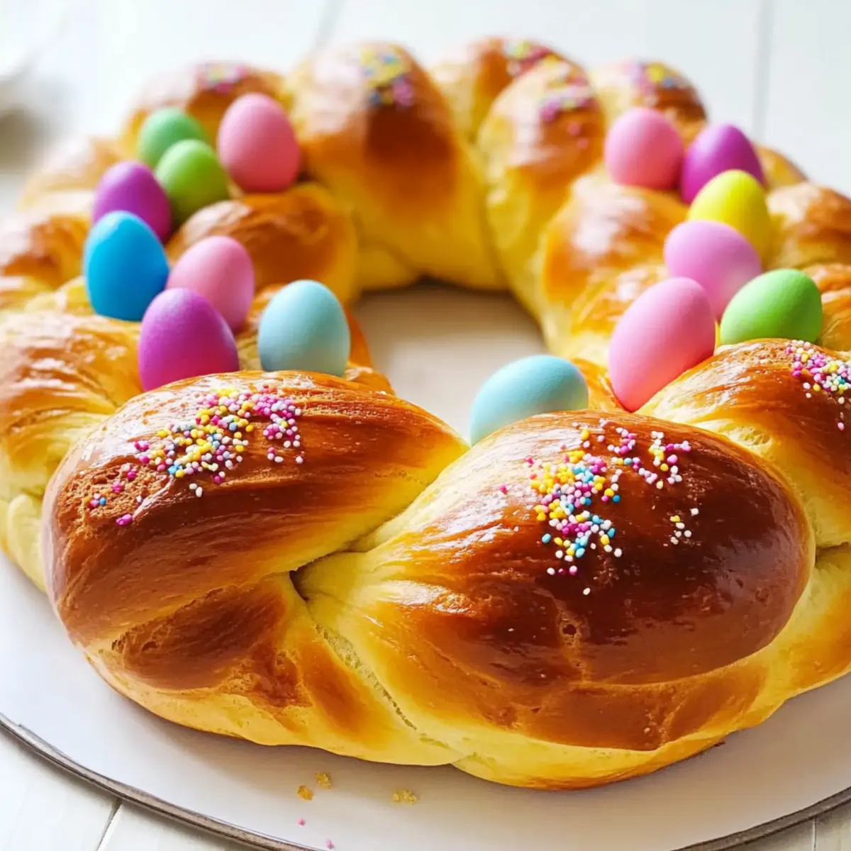 Easter Bread Colored Eggs: A Sweet Springtime Tradition