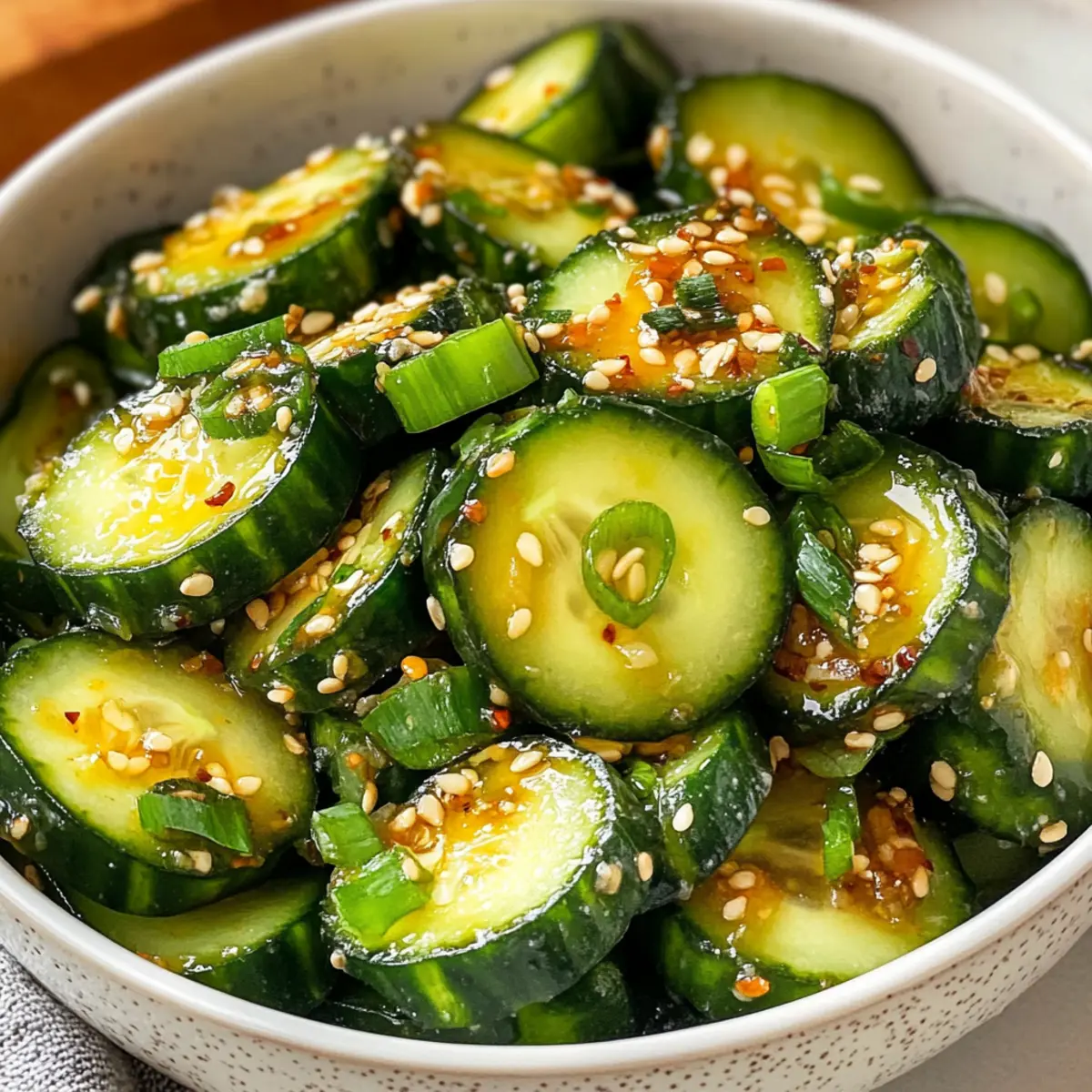 Revitalize Your Sides with this Asian Cucumber Salad!