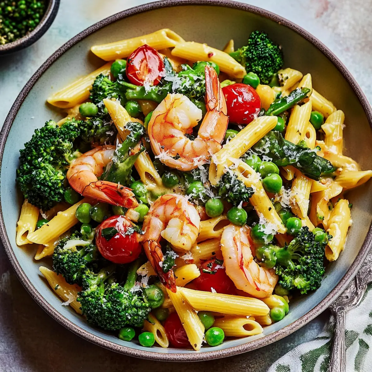 One-Pot Pasta Primavera With Shrimp for a Quick, Colorful Feast