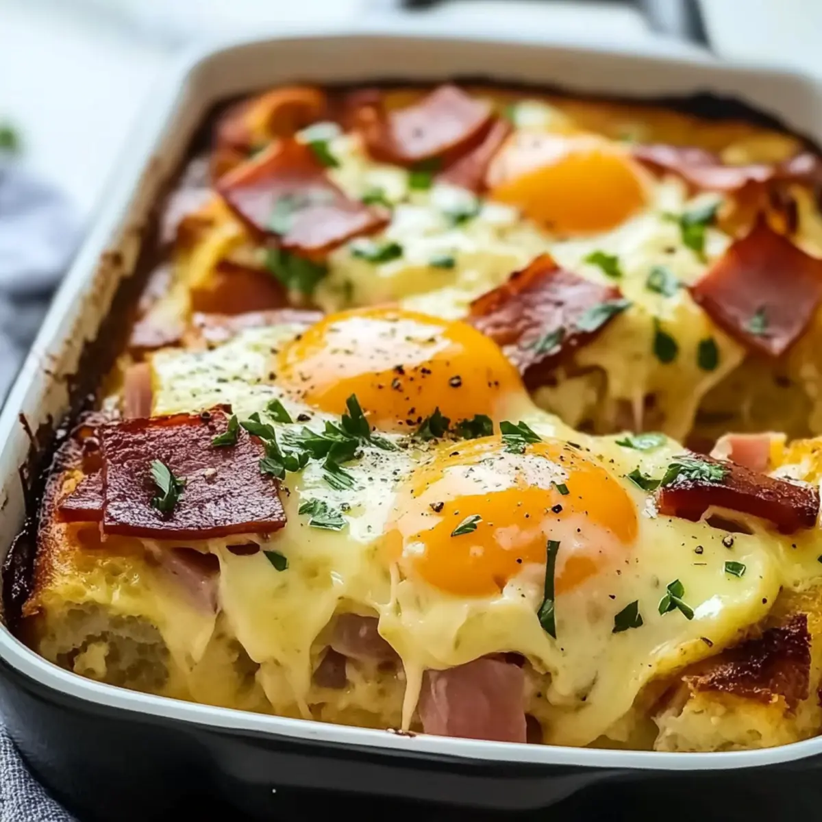 Overnight Eggs Benedict Casserole for a Stress-Free Brunch