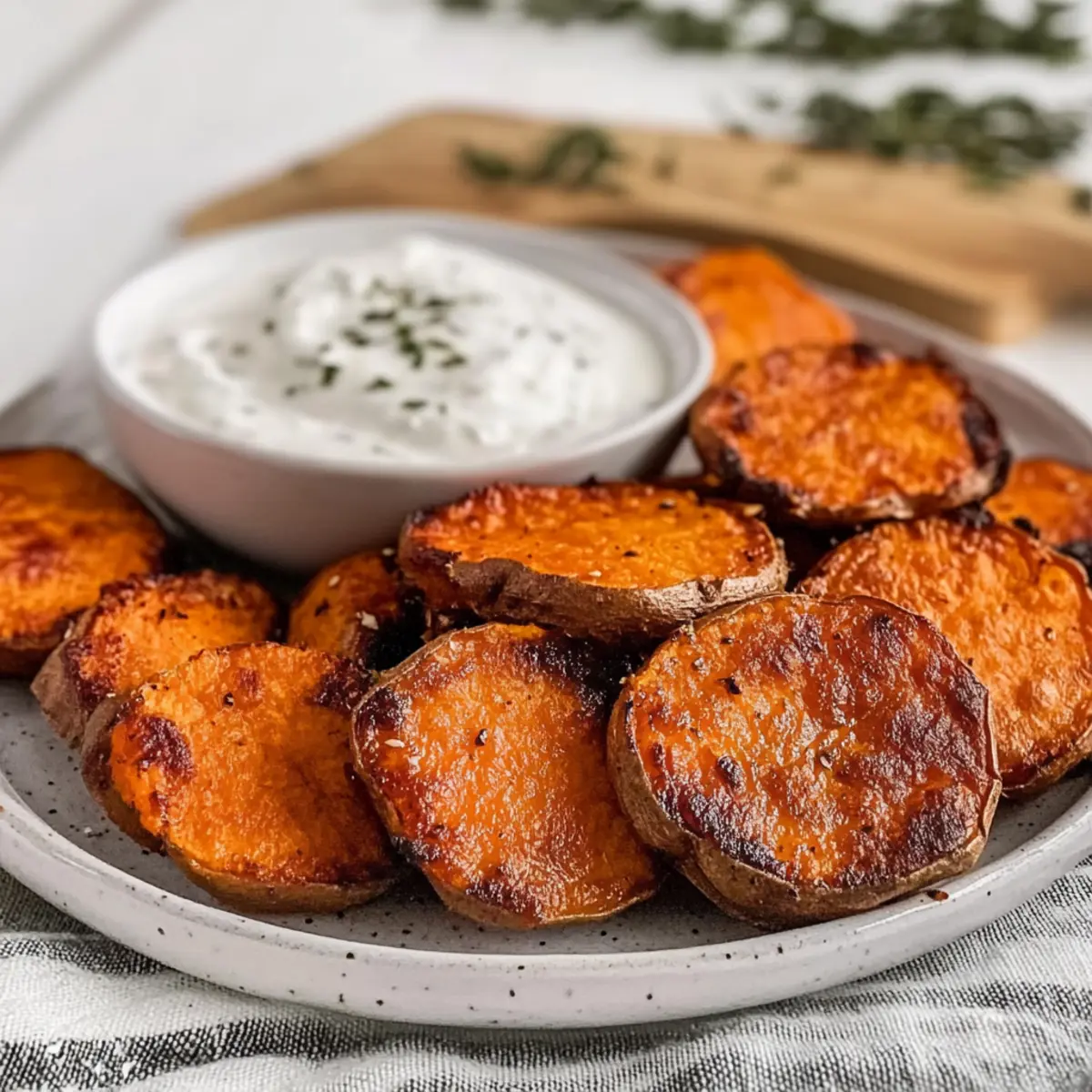Crispy Smashed Sweet Potatoes: The Perfect Vegan Snack