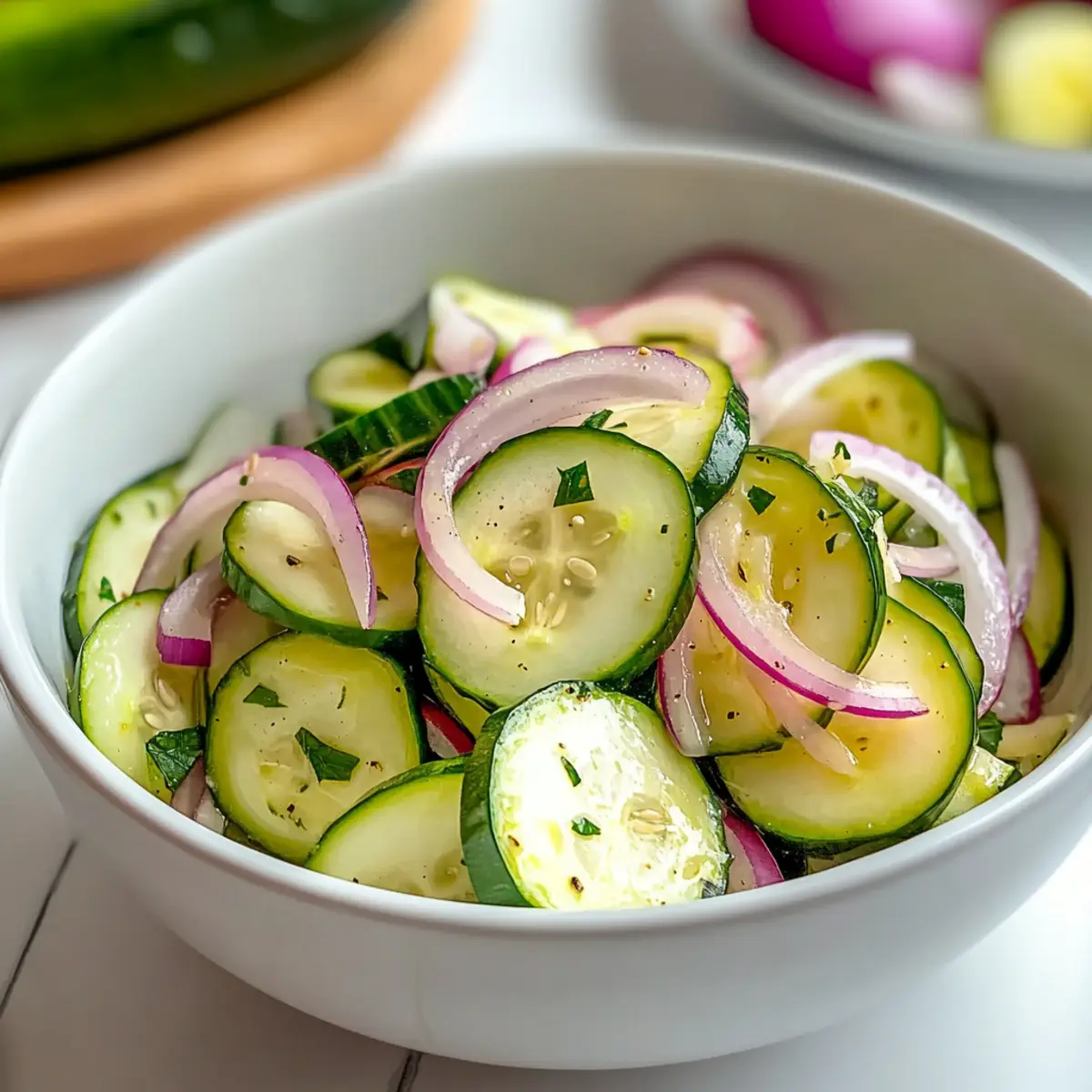 Cucumber Zucchini Salad That Refreshes Your Summer Days