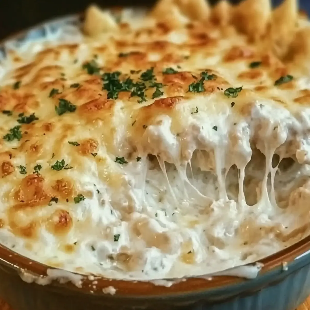 Creamy Chicken Alfredo Dip That Will Wow Your Guests