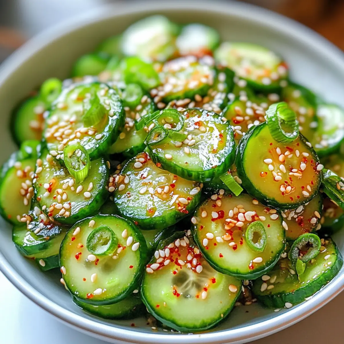Korean Cucumber Salad: Refreshing Crunch in Every Bite