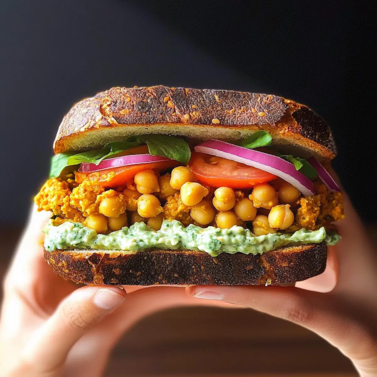 Mediterranean Chickpea Salad Sandwich That'll Wow Your Tastebuds