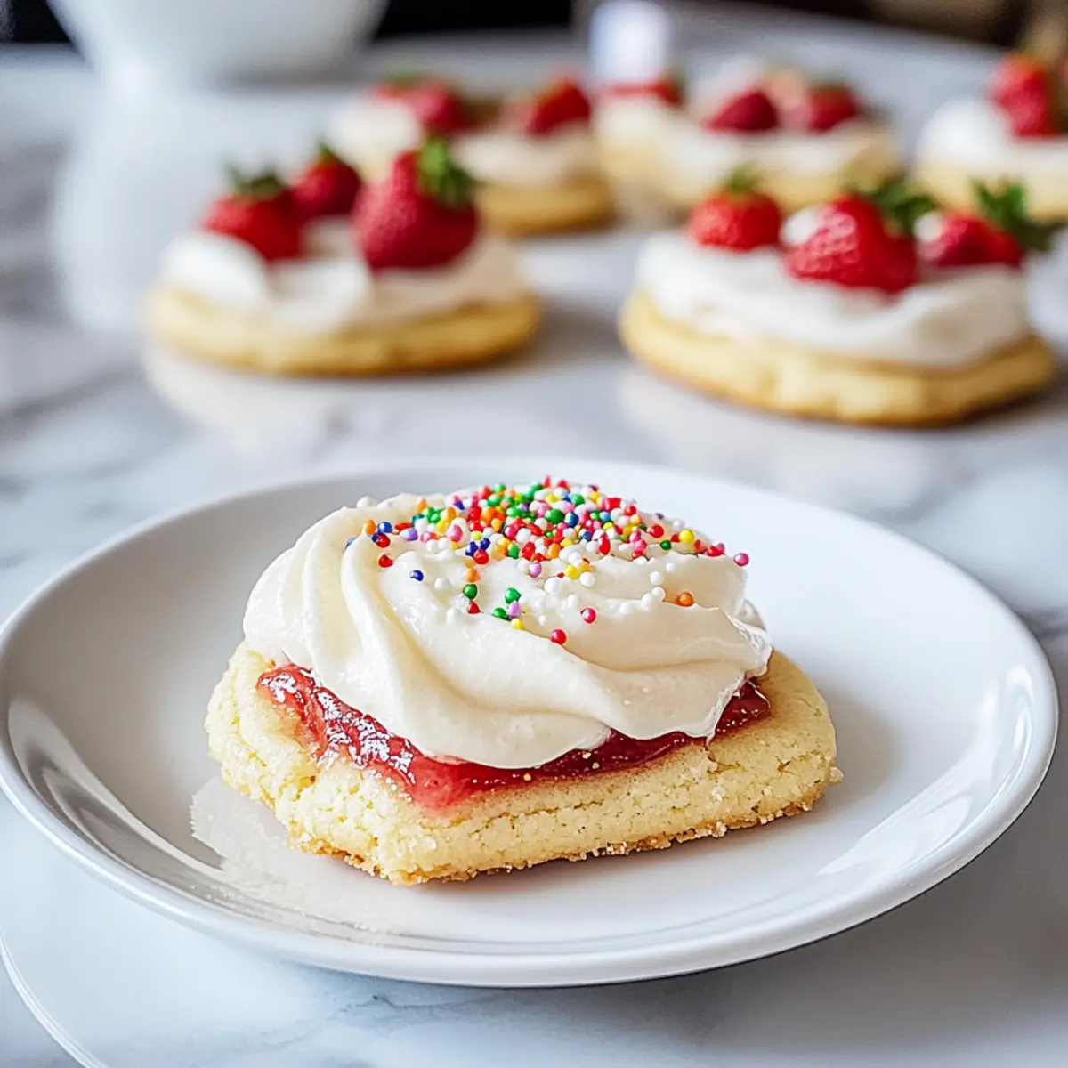 Strawberry Pop Tart Cookies: Nostalgic Treats for Everyone