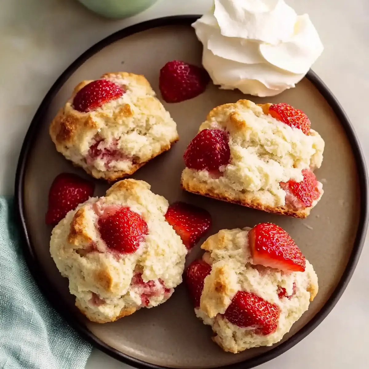 Irresistible Strawberry Vanilla Bean Scones in Just 30 Minutes