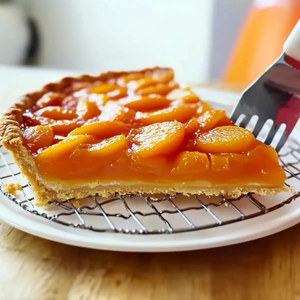 Delight in a French Apricot Tart: Fresh, Fruity Perfection