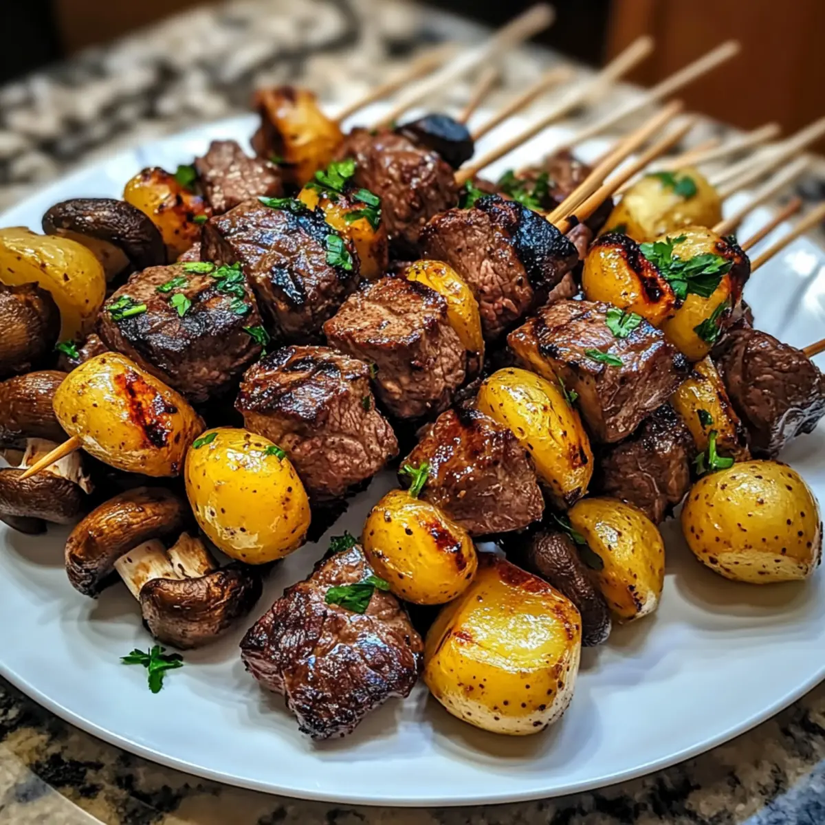 Grilled Steak and Potato Kabobs: A Sizzling Summer Delight